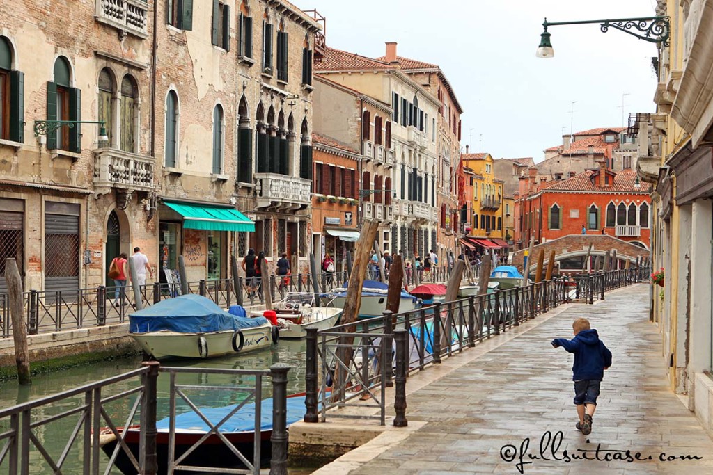 Exploring Venice with young children