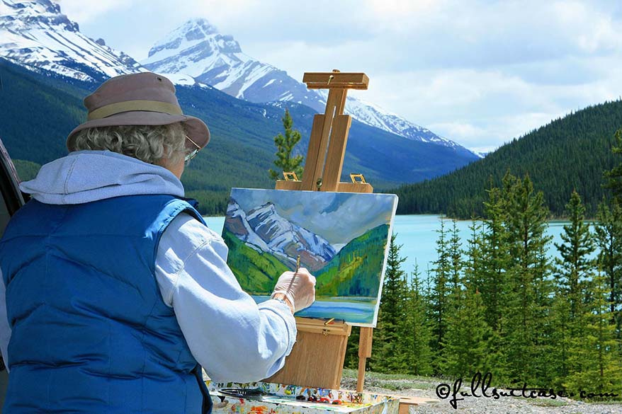 Photography tip include people in landscape images