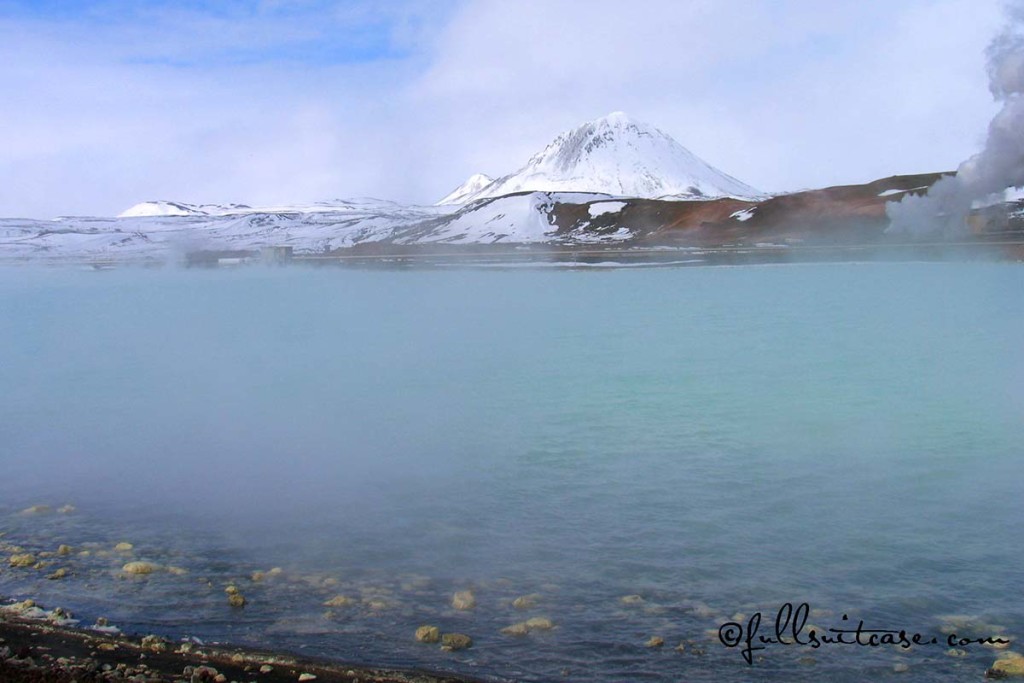 Hot pools - Myvatn Nature Baths in North-East Iceland