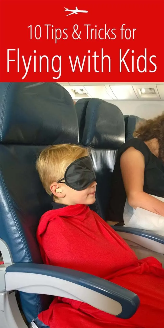 Tips for Overnight Flights with kids - Two Little Pandas