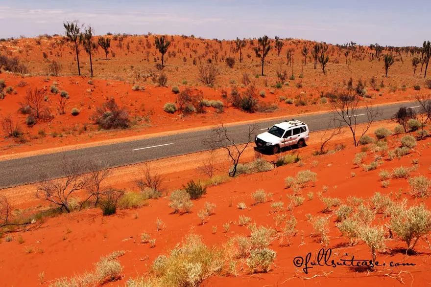 Australian outback road trip