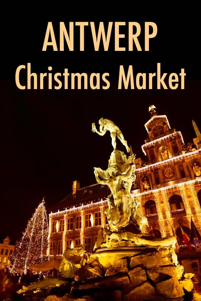 Antwerp Christmas market in Belgium