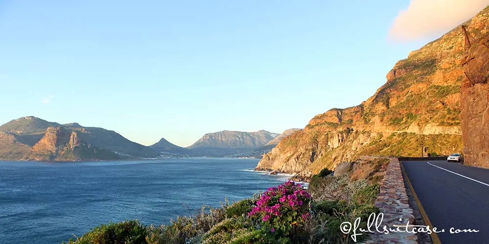 Chapman's peak drive - one of the favourite places in South Africa