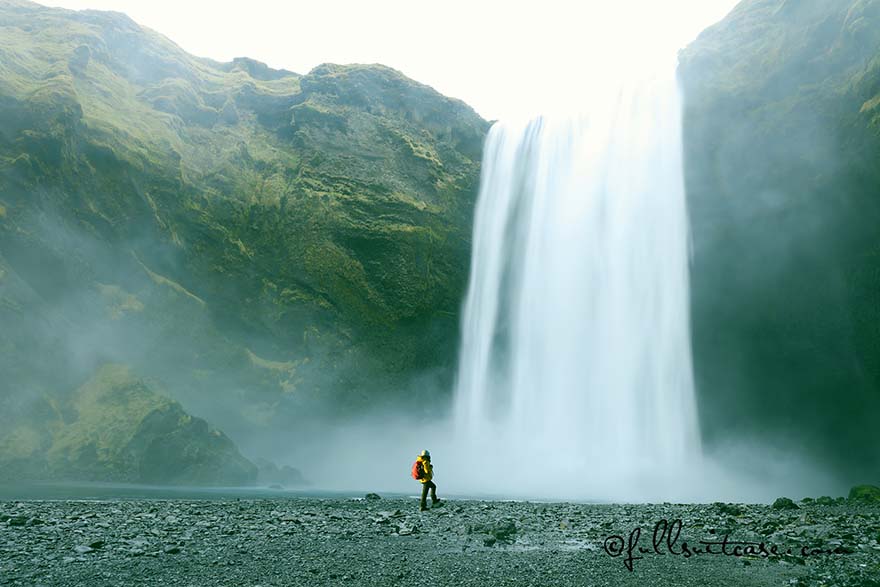 Skógafoss waterfall