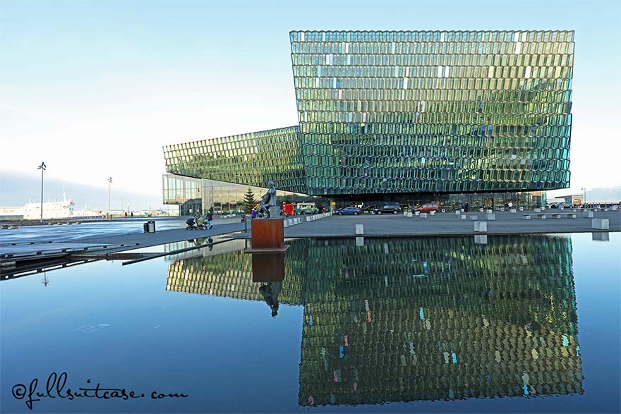 Harpa concert hall and conference centre in Reykjavík, Iceland