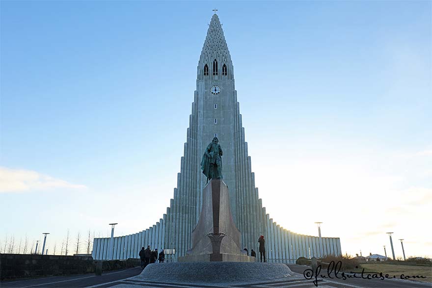 Hallgrímskirkja church in Reykjavik