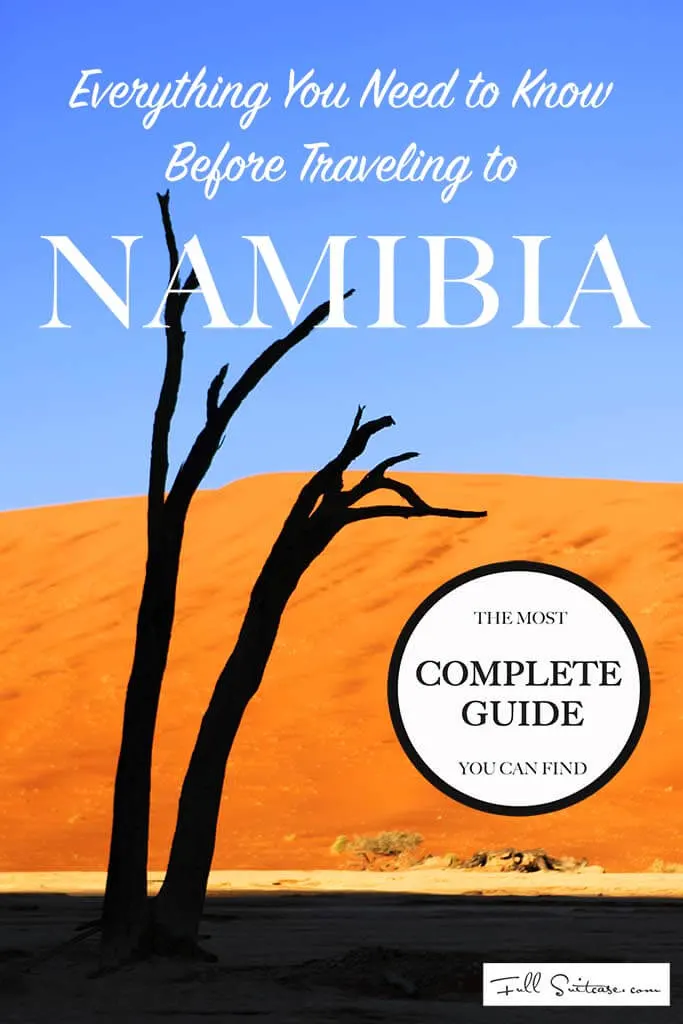 Everything you need to know before traveling to Namibia. The most complete guide out there - practical tips for travellers.