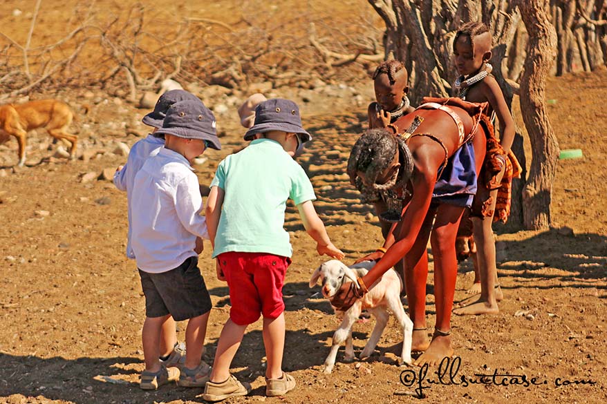 Namibia is a perfect place to interact with many different cultures and people