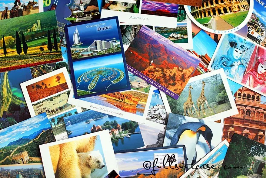 Dubai postcards OR Why you should still be sending holiday postcards