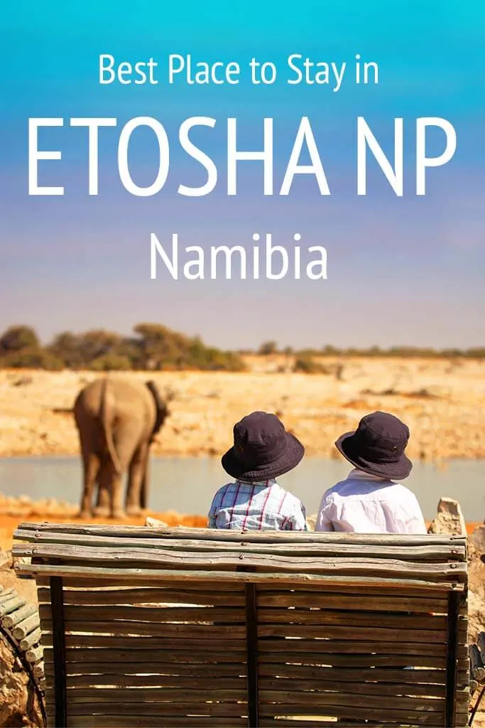 The best places to stay in Etosha National Park in Namibia. Don't book your Namibia trip without reading this first!