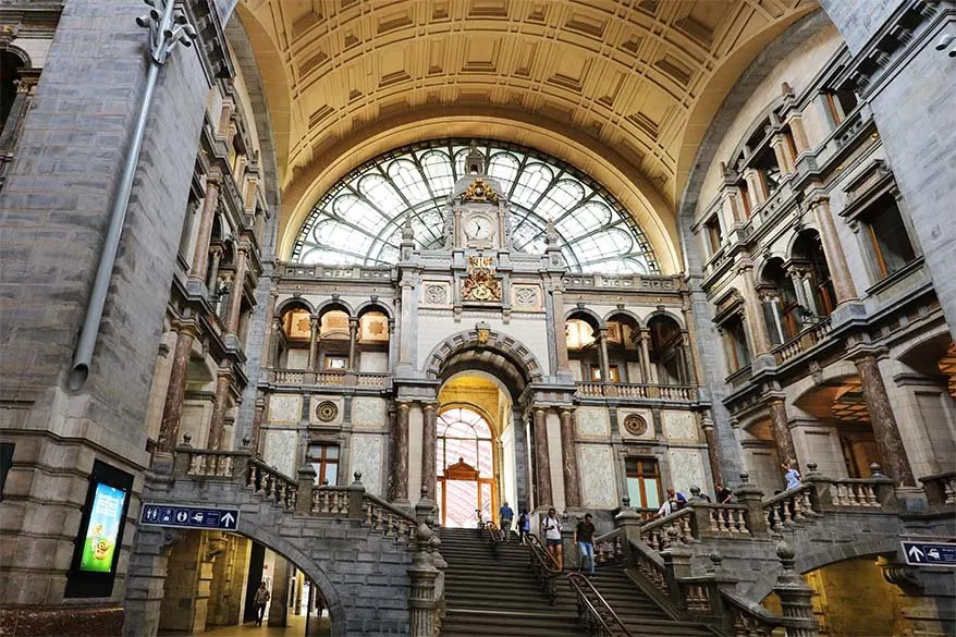 Antwerpen Centraal - one of the most beautiful train stations in the world