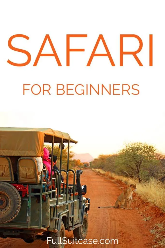 First timers tips for a safari in Africa