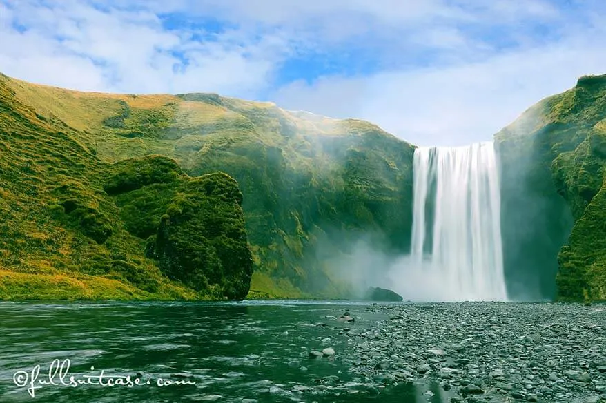 Skogafoss waterfall in Iceland