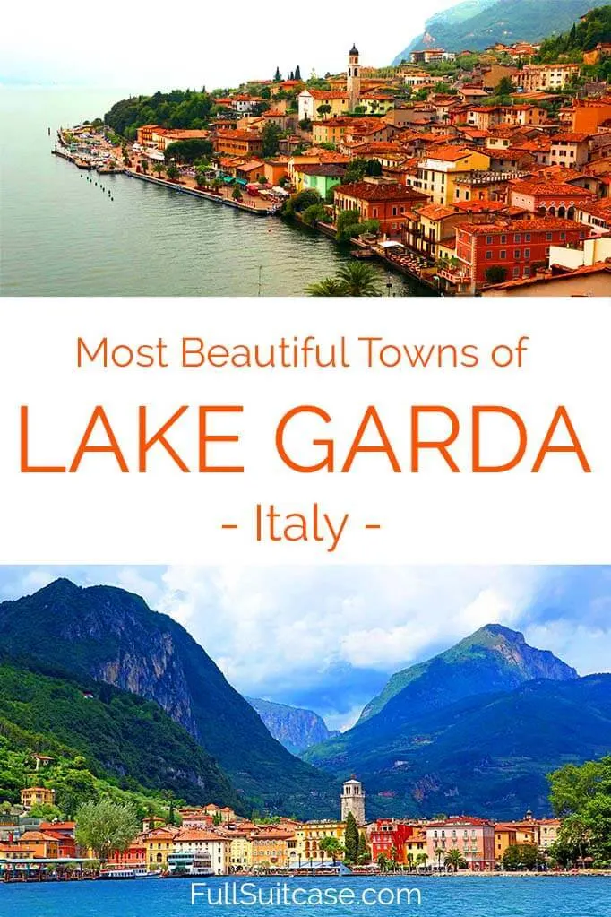 Most beautiful towns along Lake Garda in Italy