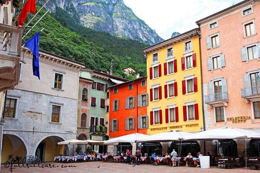 Riva del Garda on the North side of Lake Garda
