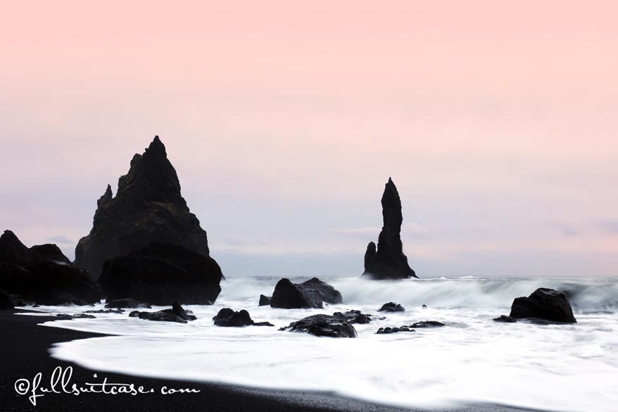 Vik most beautiful beach in iceland