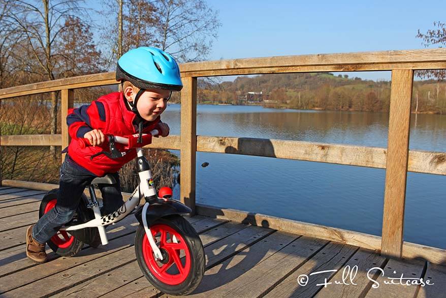 There are lots of family-friendly activities around Echternach Lake