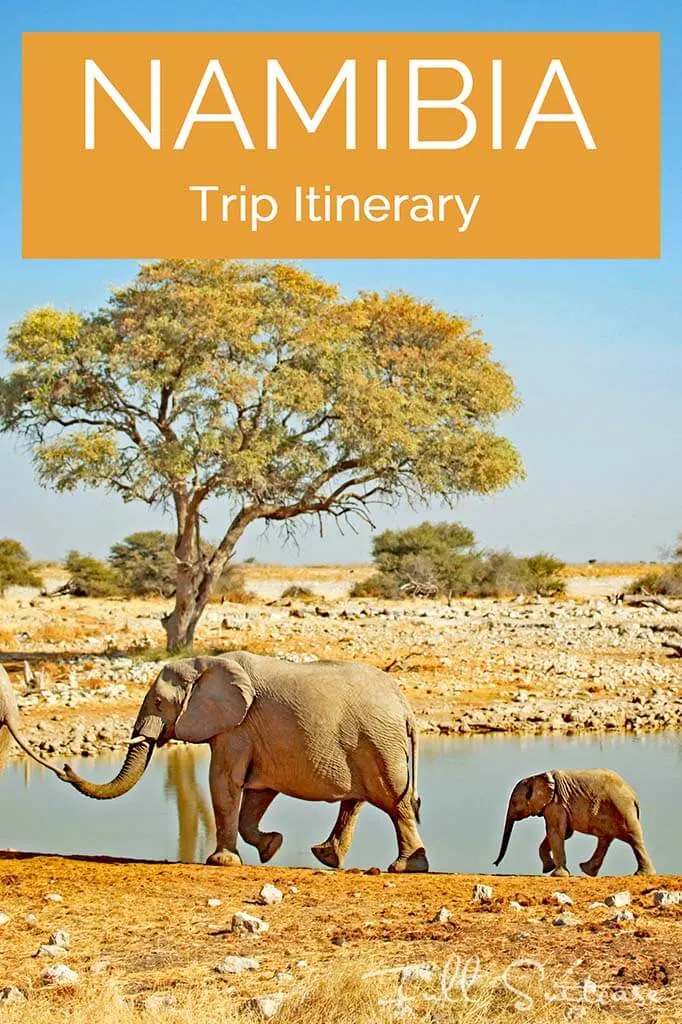 Complete Namibia trip itinerary. See the best of Namibia with this practical day-to-day guide to the most beautiful places in Namibia. Save for later!