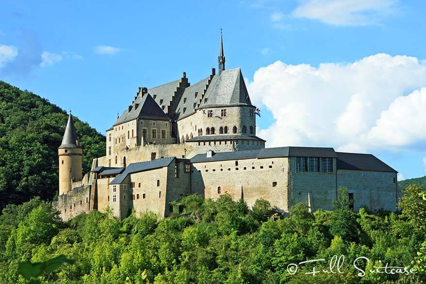 Castle of Vianden Luxembourg
