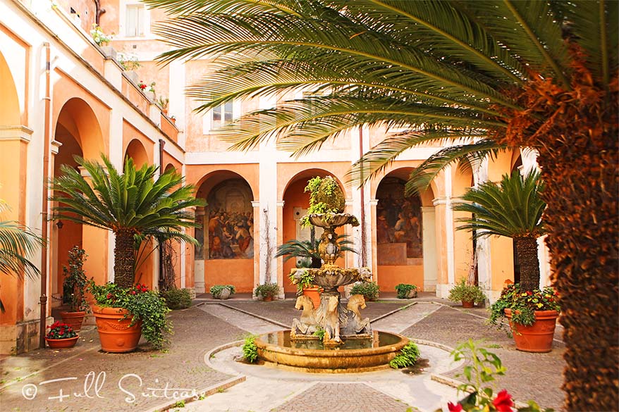 Basilica Santi Cosma e damiano in Rome