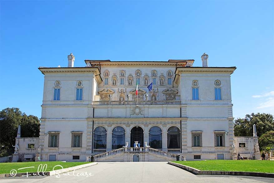 Villa Boghese Rome - Galleria Borghese