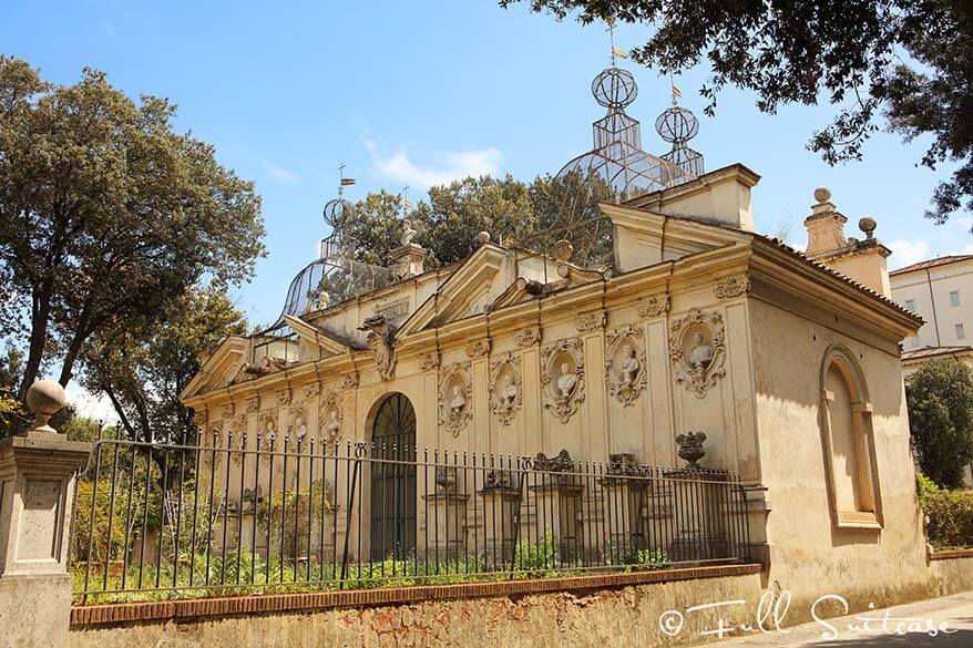 Villa Borghese gardens