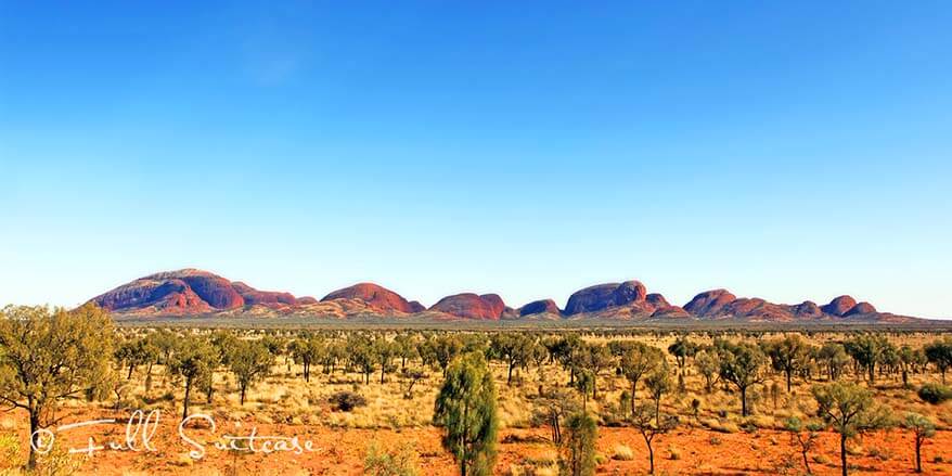 Kata Tjuta dune viewing area
