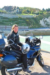 Motorbike trip in Normandy France