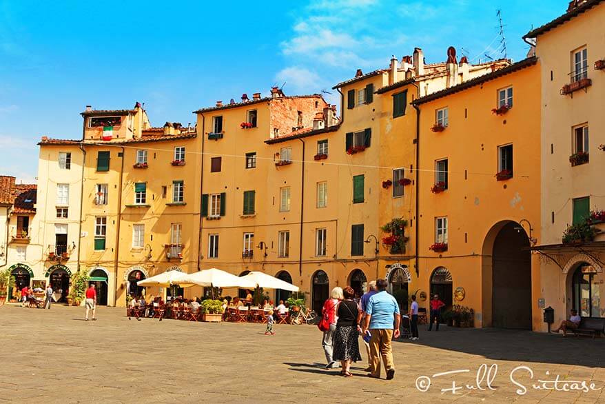Amphitheatre Square in Lucca