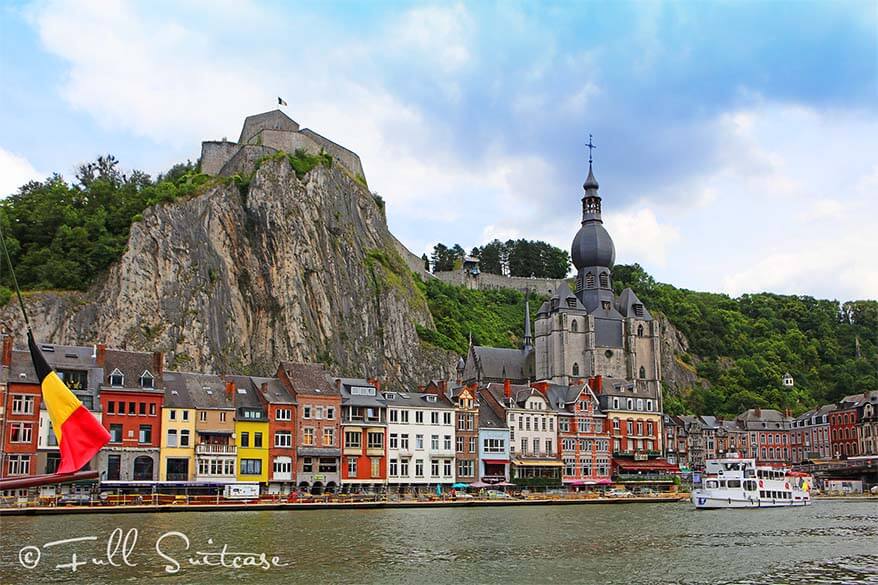 City of Dinant in Belgium