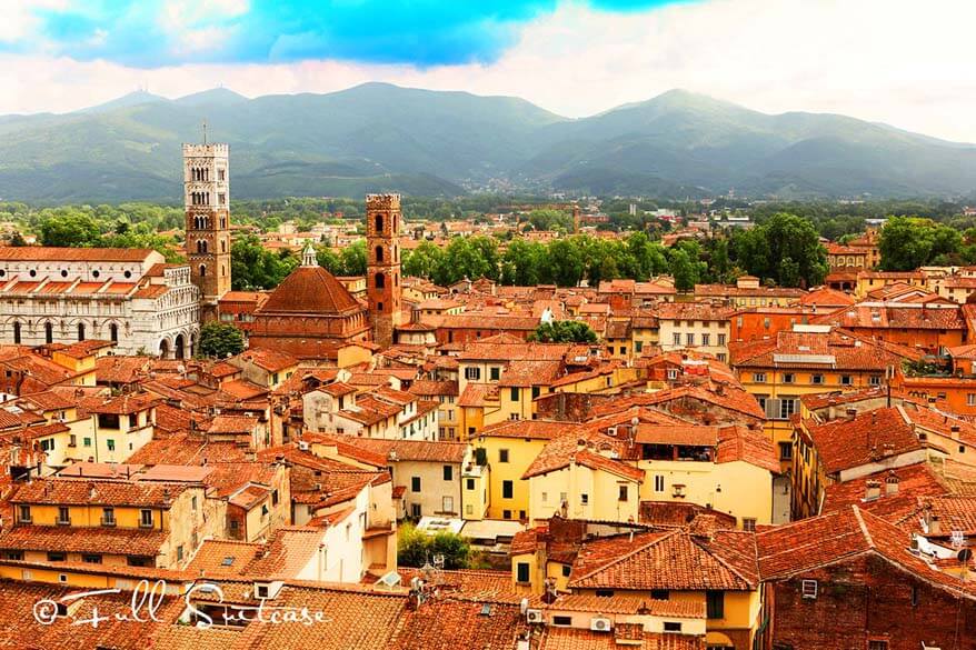 Lucca is one of the most beautiful towns of Tuscany in Italy