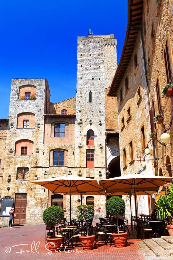 The towers of San Gimignano