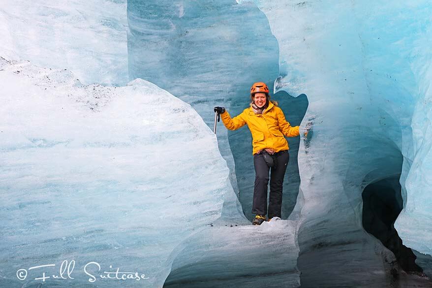 Glacier hiking in Iceland