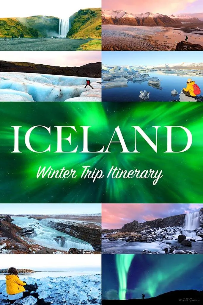 Most complete Iceland trip itinerary for winter months #iceland