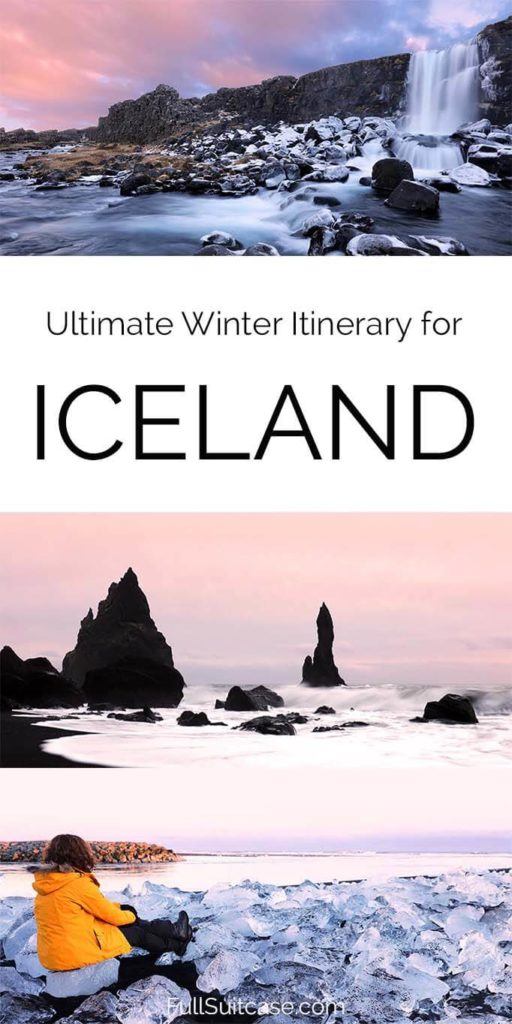 The Best Iceland Winter Trip Itinerary for One Week (+Map & Info)