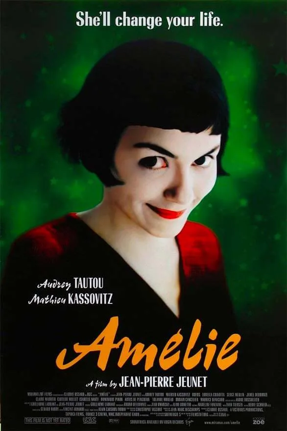 Amelie - good travel movie that will inspire to visit Paris