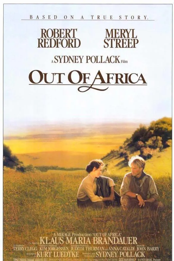 Out of Africa - classical movie that will inspire your wanderlust