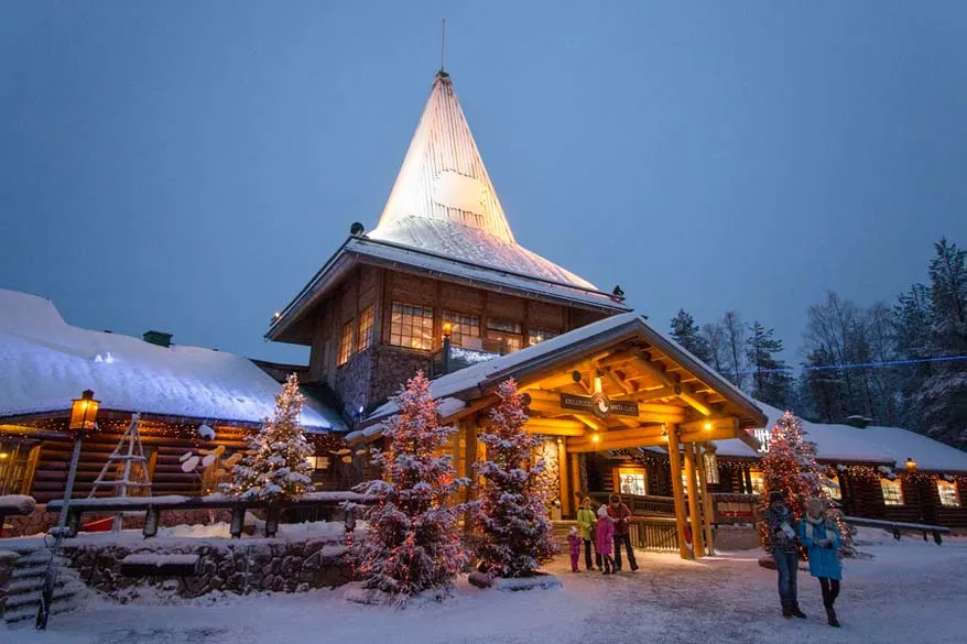 Santa's Village in Rovaniemi Finland