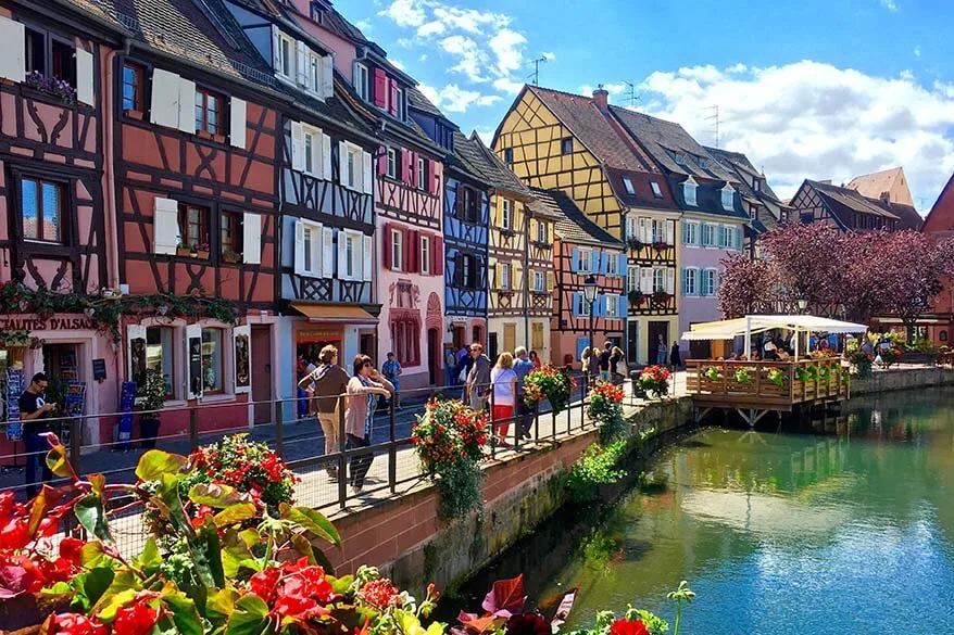 Colmar in Alsace region France