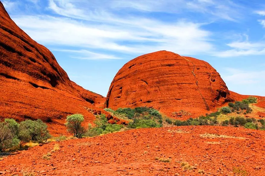Kata Tjuta rocks in Australia's Red Centre