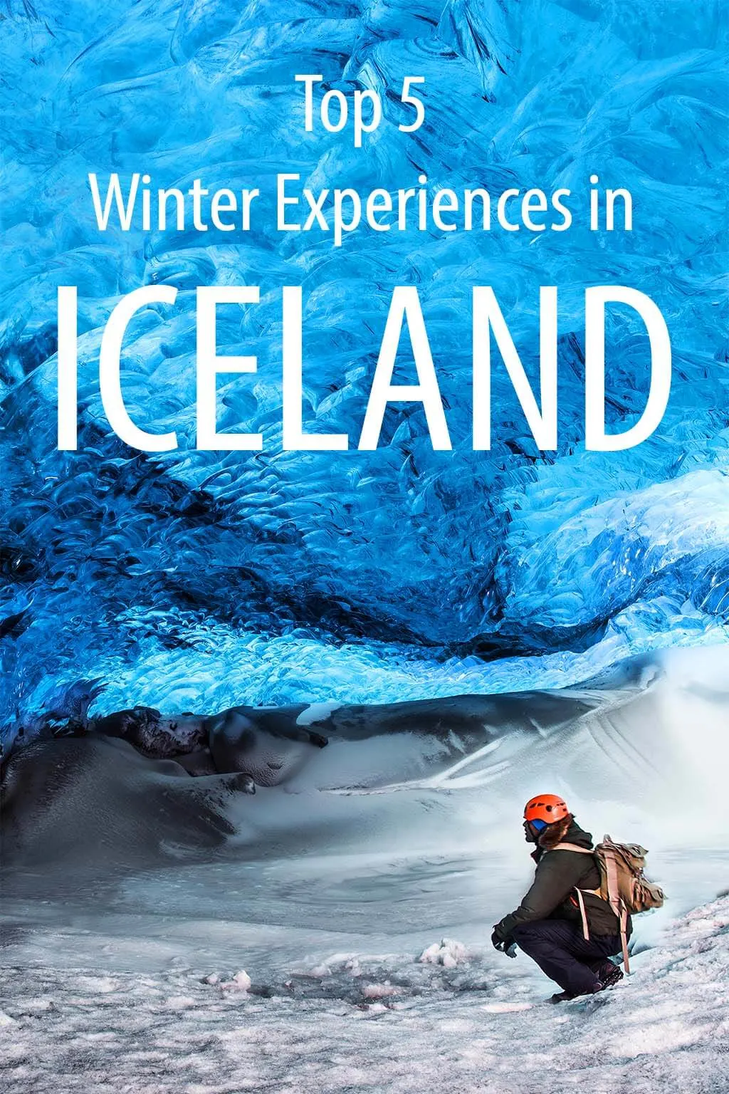 5 incredible winter experiences in Iceland for your bucket list or for the next trip. Wouldn't you travel to Iceland in winter for this?