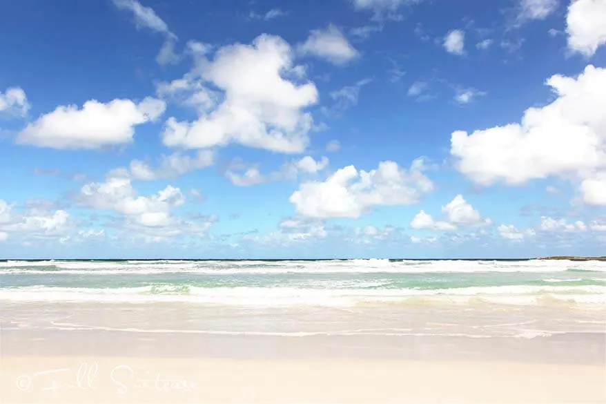 Vivonne Bay beach on Kangaroo Island - one of Australia's best beaches