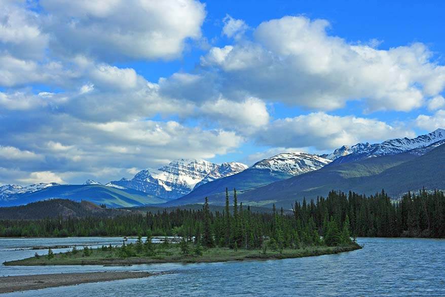 Jasper National Park in British Columbia Canada