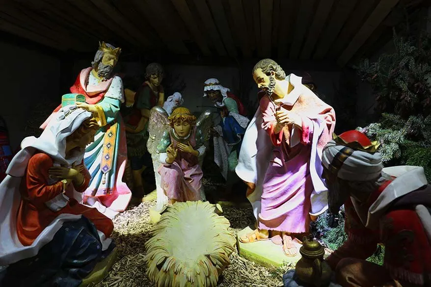Christmas Nativity Scence in Leuven