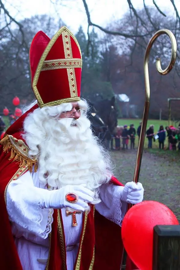 Sinterklaas or Saint Nicholas in Belgium