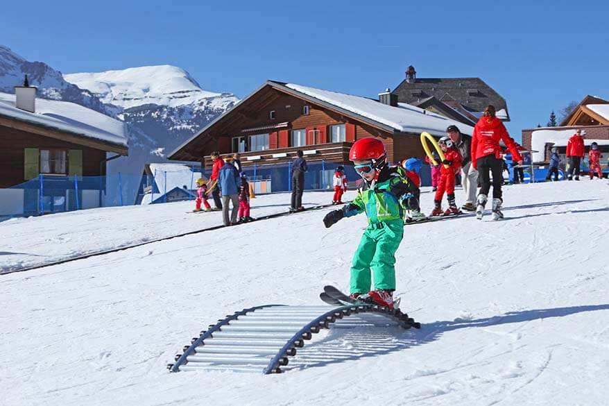 Affordable skiing in Switzerland with a family is possible