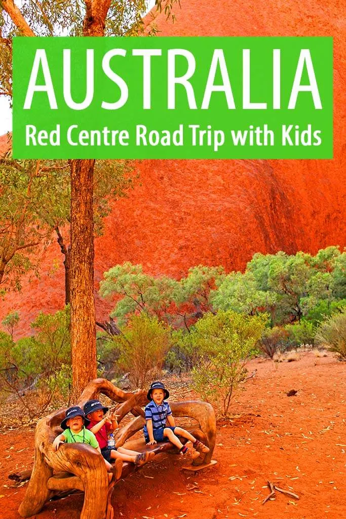 Australia family trip itinerary for traveling to the Red Centre with kids
