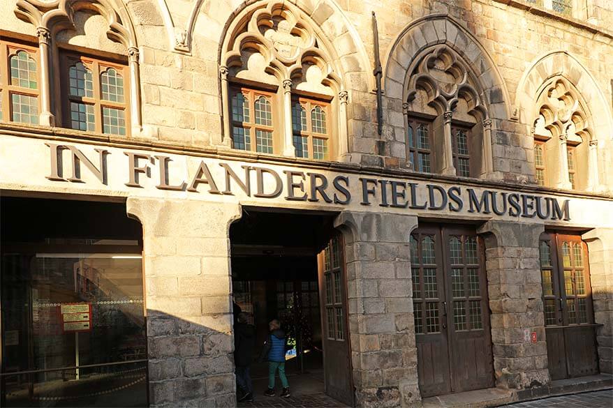 In Flanders Fields Museum Ypres (Ieper) Belgium