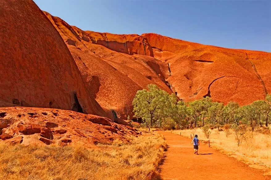 Mala Walk at Uluru with kids