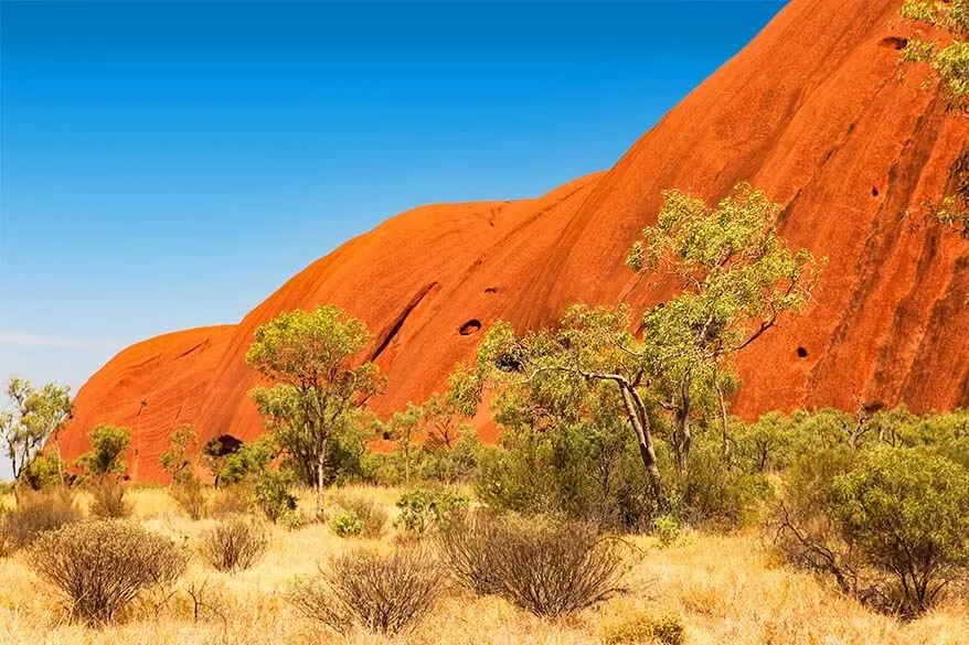 Uluru - Ayers Rock from the base walk